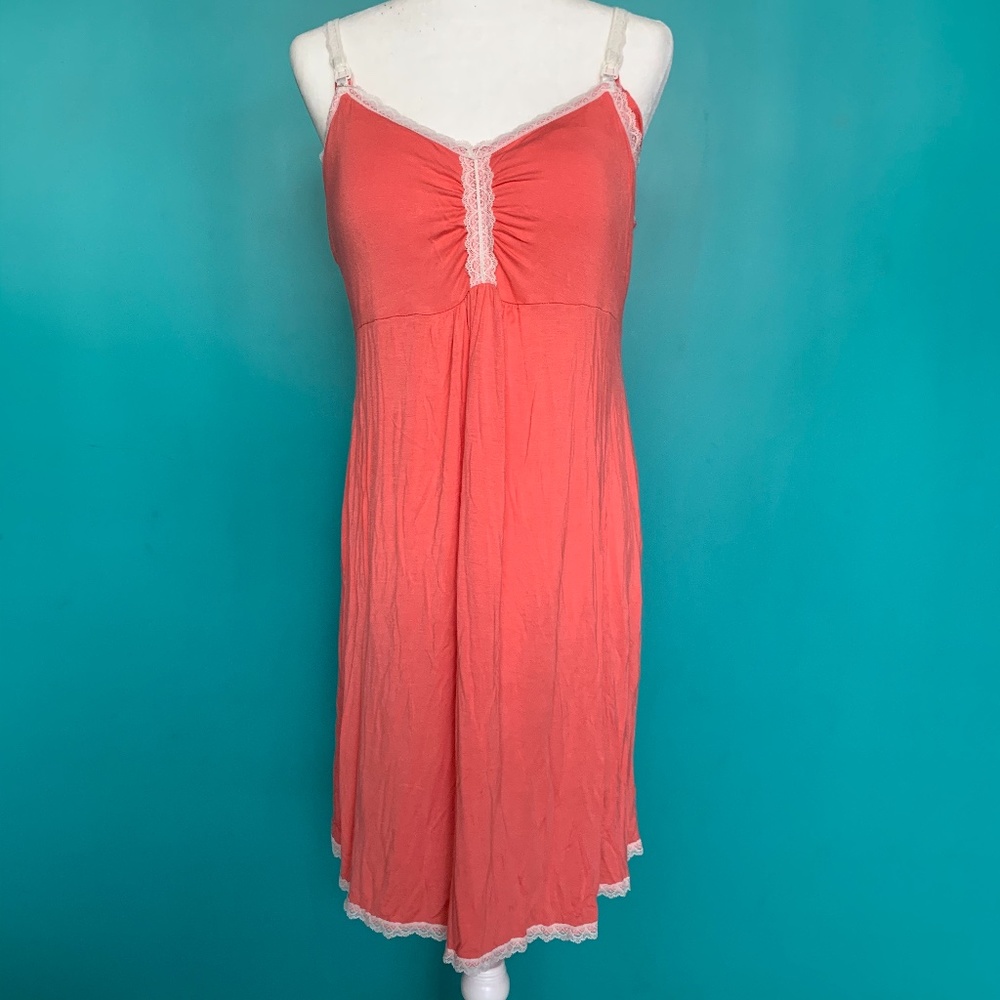 Pea in the Pod Babydoll Clip-Down Nursing Nightgow